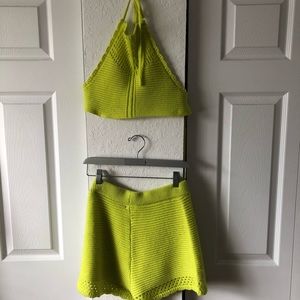 ASOS Lime Green 2-Piece Set